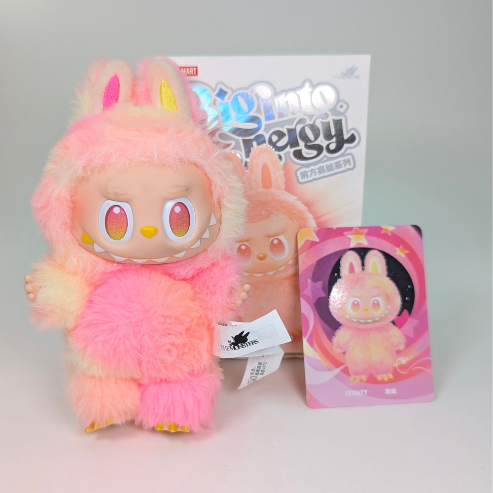 Pop Mart Labubu The Monsters Dig Into Energy Loyalty Plush Pendant Figure